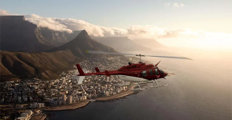 Cape Town City Center Helicopter Flight - 12Min — helicopter tour in Cape Town