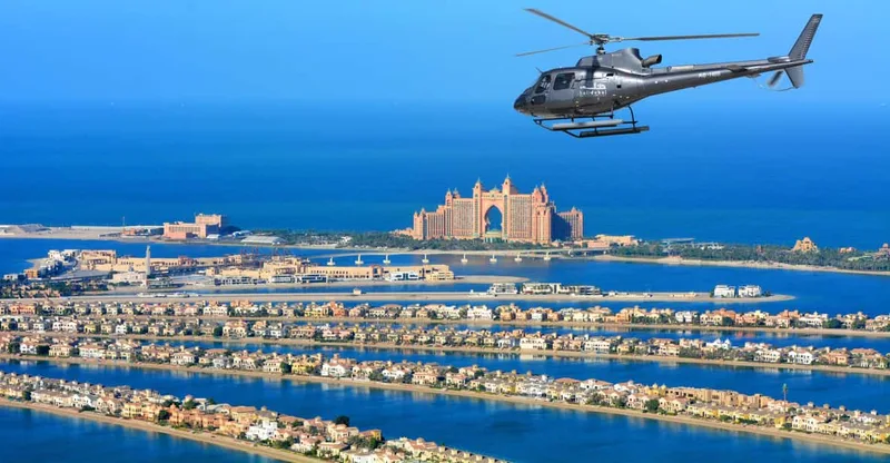 Helicopter Ride, Desert Safari, Camels & Refreshments — helicopter tour in Dubai