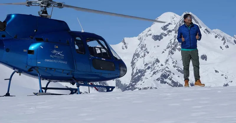 Helicopter tours in Franz Josef Glacier