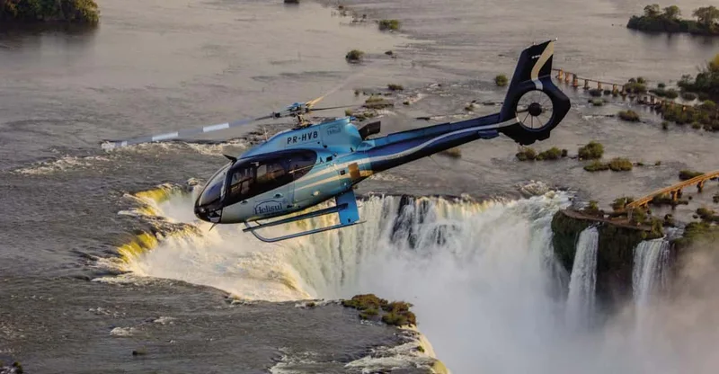 Helicopter Ride Over the Iguazu Falls with Transfer — helicopter tour in Iguazu Falls