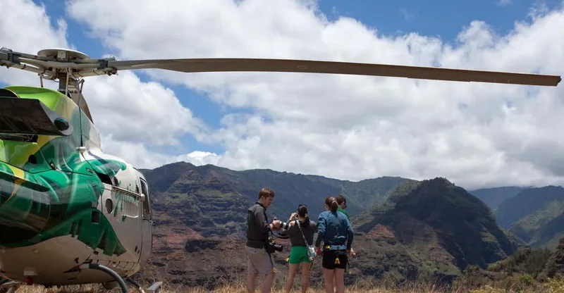 From Lihue: Kauai Sightseeing Helicopter Flight — helicopter tour in Kauai