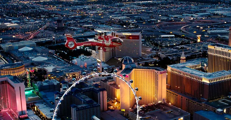 Helicopter tours in Las Vegas