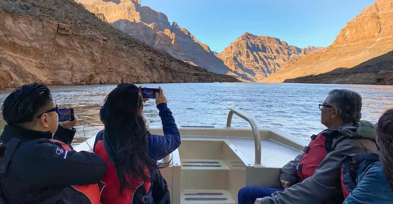 Grand Canyon West Plane, Helicopter & Boat Tour from Vegas — helicopter tour in Las Vegas