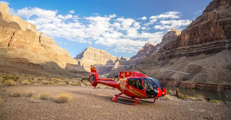 Grand Canyon Helicopter Landing and Picnic with Vegas Strip — helicopter tour in Las Vegas