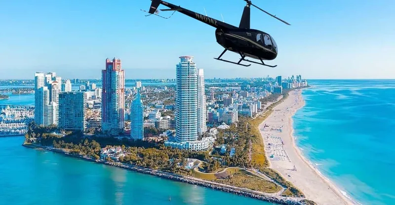 Miami Premium Helicopter Tour - 50 Minutes — helicopter tour in Miami