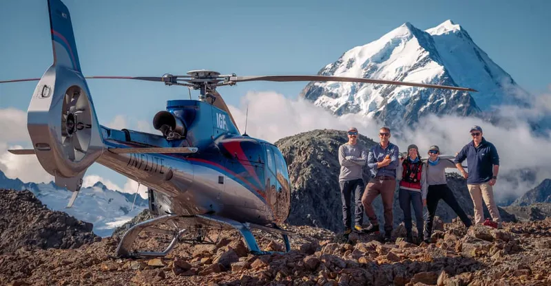 Scenic Helicopter Flight with Alpine Landing — helicopter tour in Mount Cook
