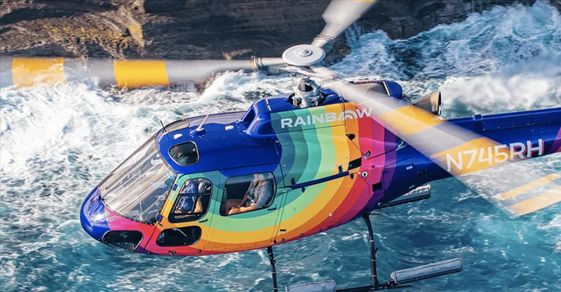 Helicopter tours in Oahu