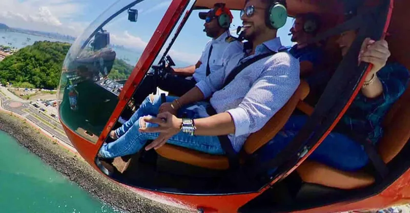 Helicopter tours in Panama City