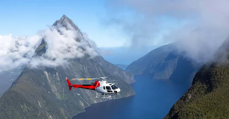 Milford Sound Cruise & Helicopter Alpine Tour — helicopter tour in Queenstown