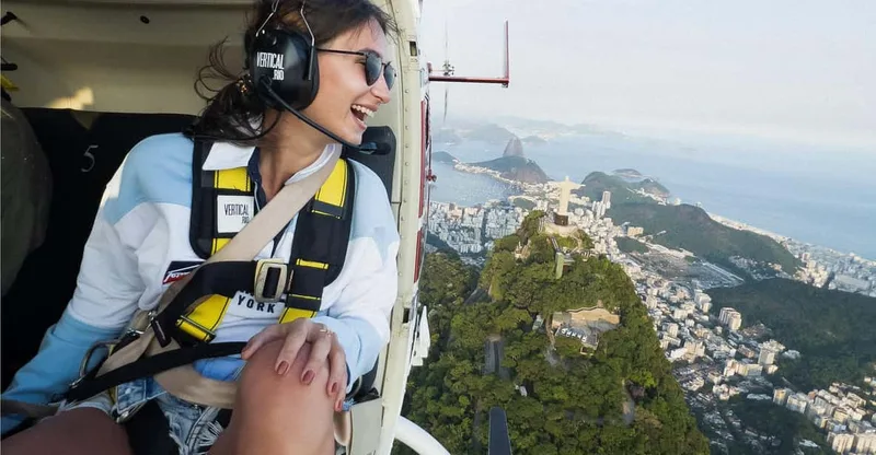 Doors-off 30-min helicopter tour — helicopter tour in Rio de Janeiro