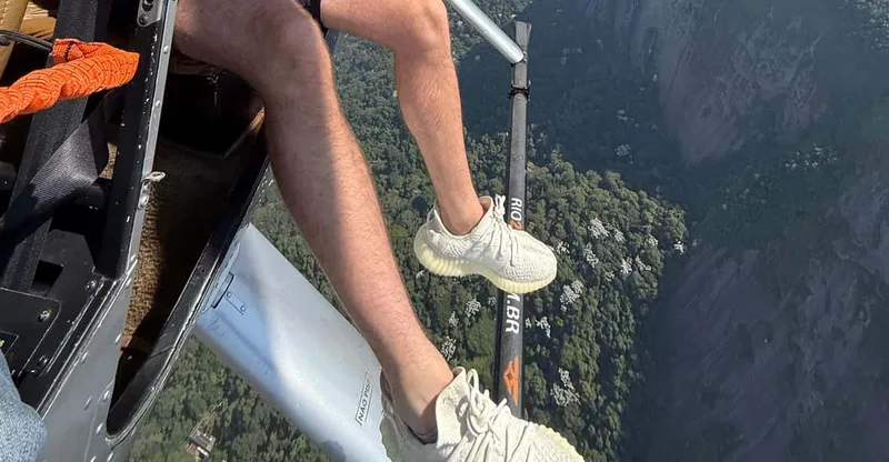 35 Minutes Doors Off Helicopter Tour Christ — helicopter tour in Rio de Janeiro