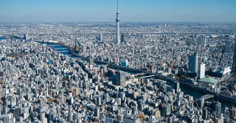 Tokyo Helicopter tour : Skytree tower, Shibuya, Shinjuku — helicopter tour in Tokyo