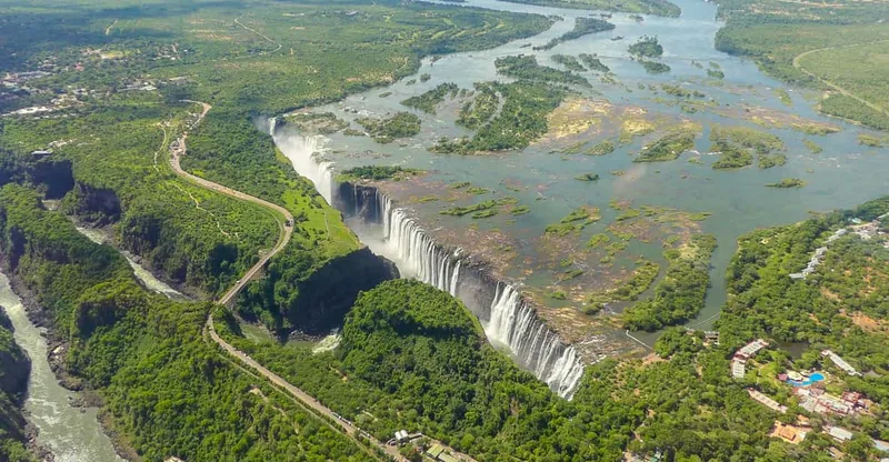 Helicopter Tour with Hotel Pickup — helicopter tour in Victoria Falls