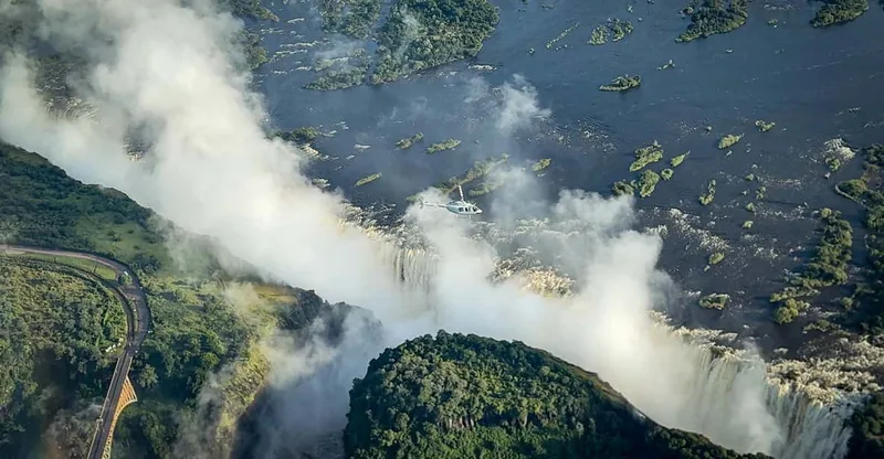 Explore the Zambezi Helicopter Experience — helicopter tour in Victoria Falls