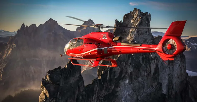 Helicopter tours in Whistler